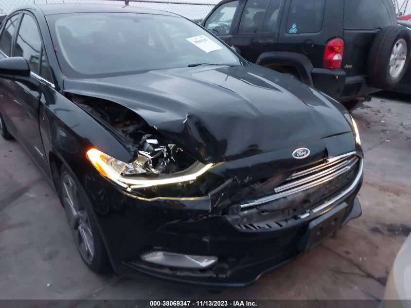2017 FORD FUSION HYBRID SE - 3FA6P0LU8HR408042