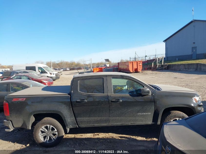 2021 CHEVROLET COLORADO Z71 - 1GCGTDEN9M1249091