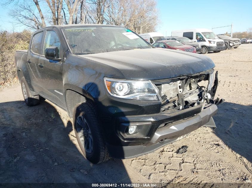 2021 CHEVROLET COLORADO Z71 - 1GCGTDEN9M1249091