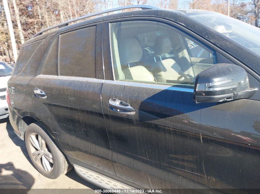 2013 MERCEDES-BENZ ML 350 4JGDA5HB1DA267645