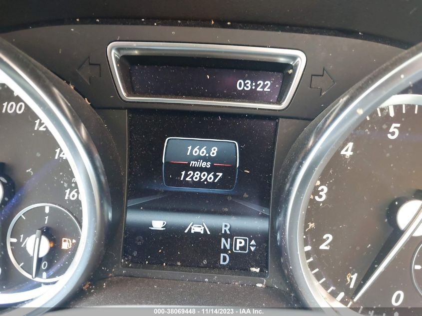 2013 MERCEDES-BENZ ML 350 4JGDA5HB1DA267645