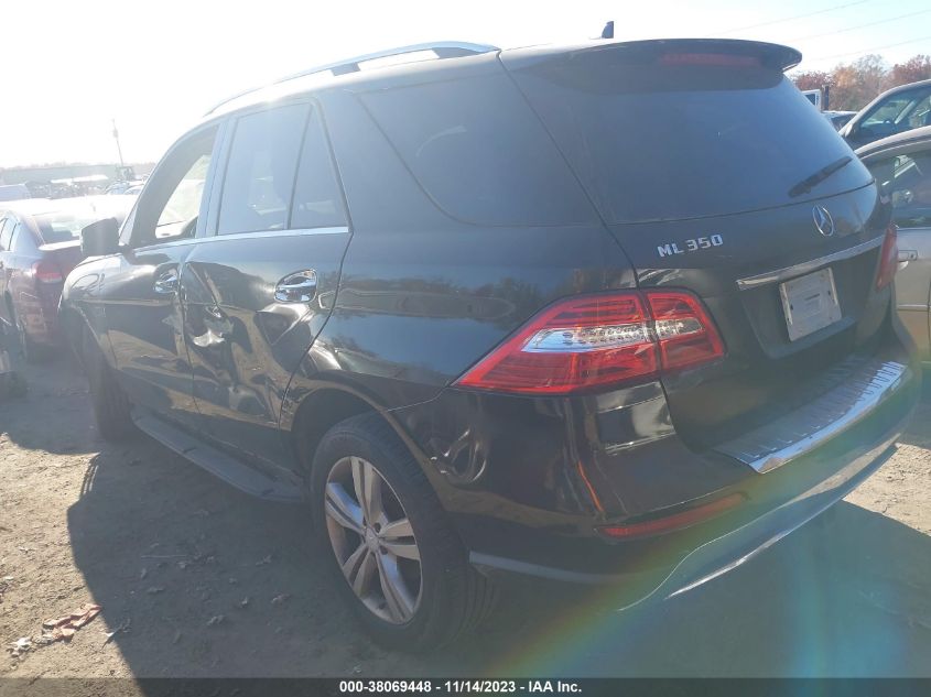 2013 MERCEDES-BENZ ML 350 4JGDA5HB1DA267645