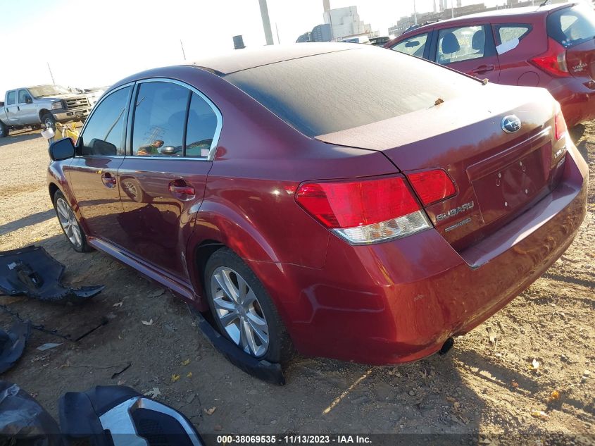 2013 SUBARU LEGACY 2.5I PREMIUM - 4S3BMBB62D3023097