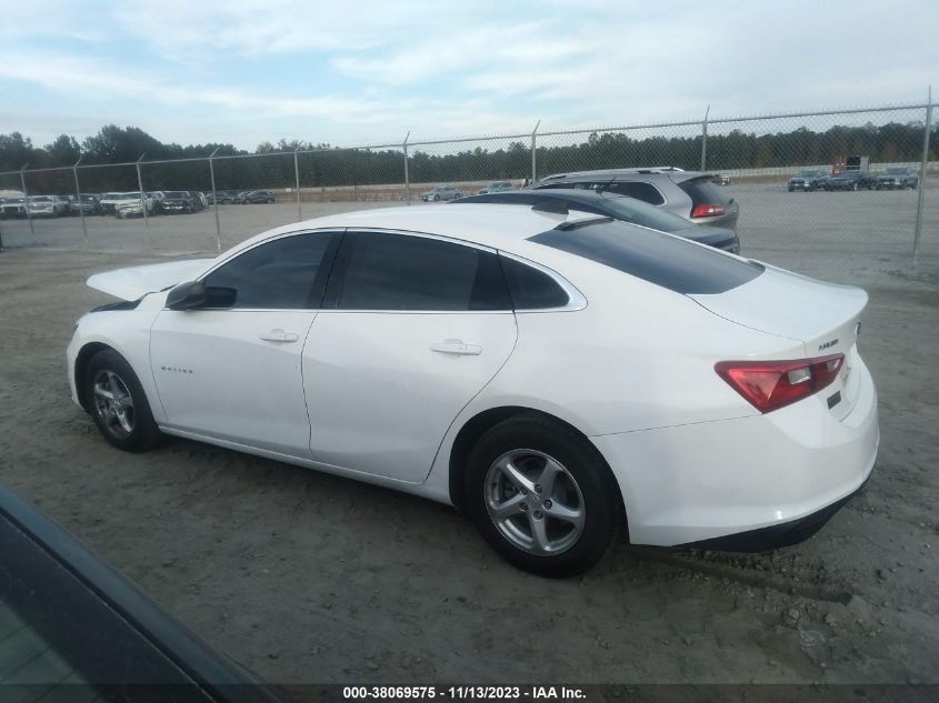 2018 CHEVROLET MALIBU LS - 1G1ZB5ST7JF167601