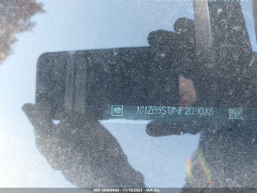 2022 CHEVROLET MALIBU LS - 1G1ZB5ST1NF209086