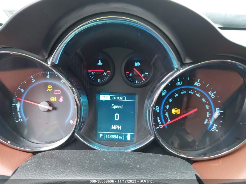 2014 CHEVROLET CRUZE LTZ - 1G1PG5SB0E7380728