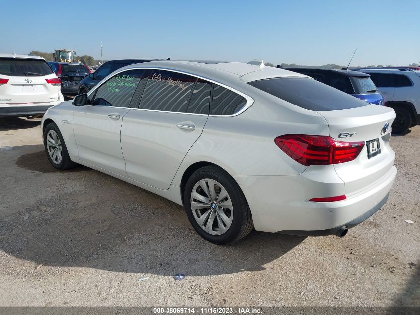 2014 BMW 535I GRAN TURISMO WBA5M2C56ED085663