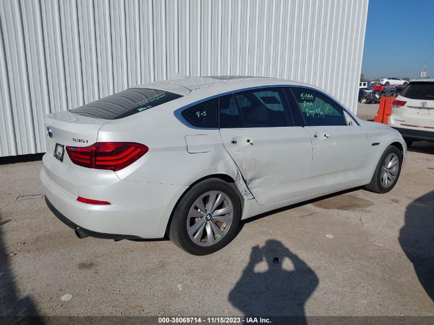 2014 BMW 535I GRAN TURISMO WBA5M2C56ED085663
