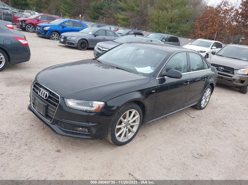 2015 AUDI A4 2.0T PREMIUM - WAUFFAFL9FN022362