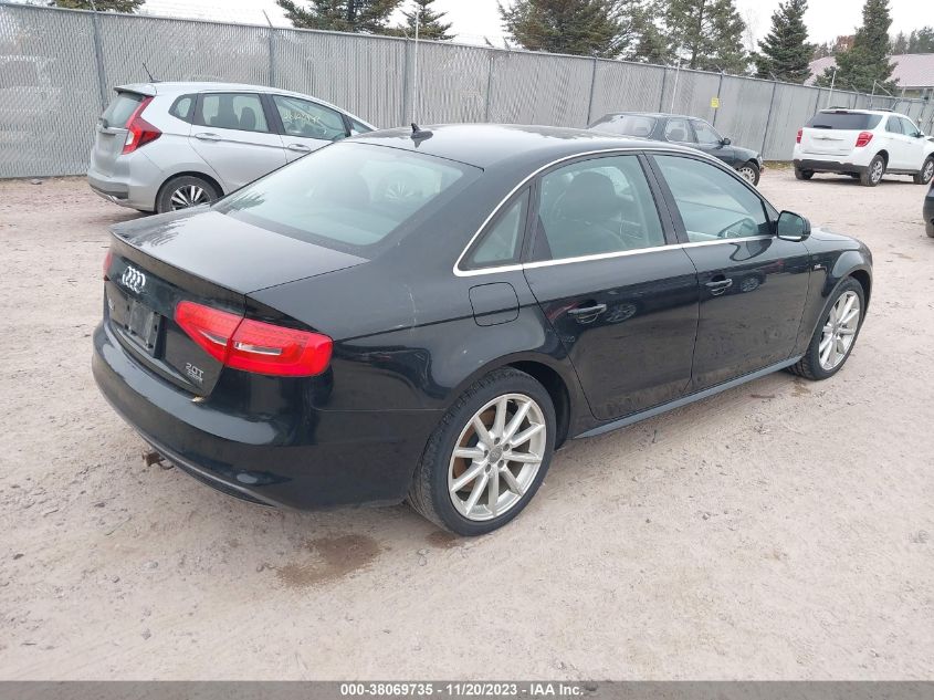 2015 AUDI A4 2.0T PREMIUM - WAUFFAFL9FN022362