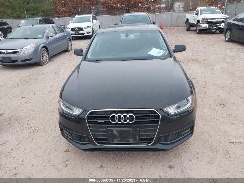 2015 AUDI A4 2.0T PREMIUM - WAUFFAFL9FN022362