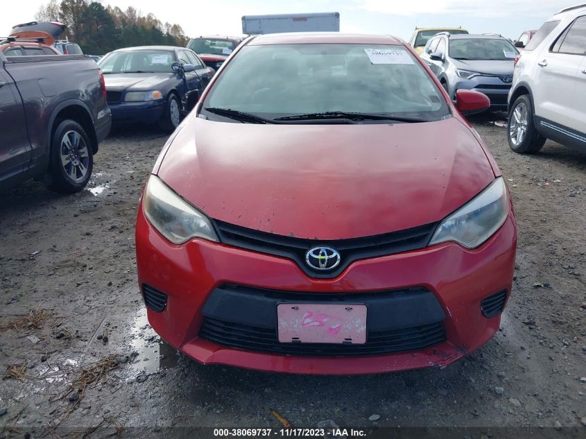 2016 TOYOTA COROLLA LE - 2T1BURHE8GC531321