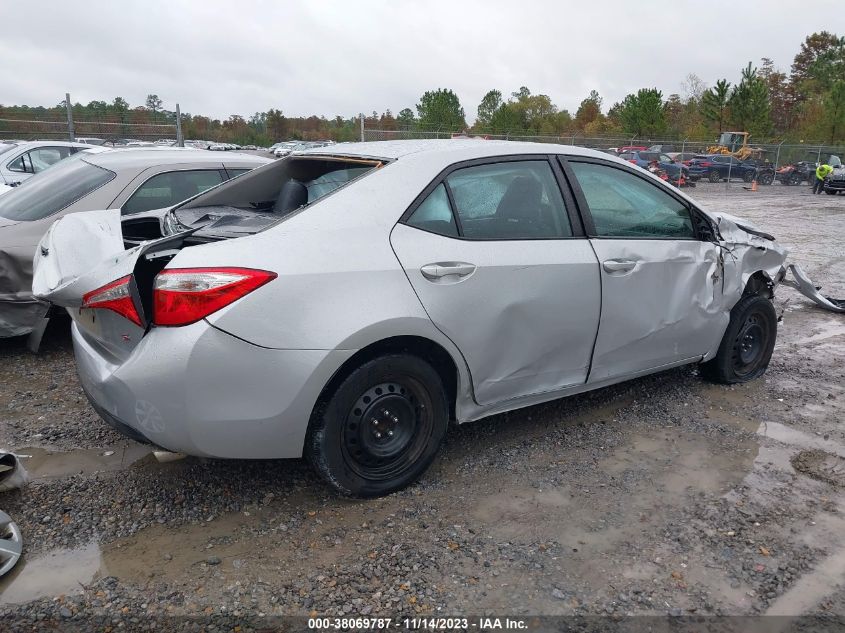 2015 TOYOTA COROLLA L/LE/LE PLS/PRM/S/S PLS - 5YFBURHE9FP250384