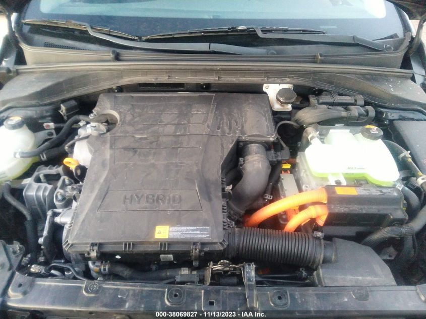 2017 HYUNDAI IONIQ HYBRID BLUE - KMHC65LC9HU026868