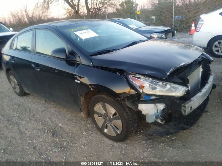 2017 HYUNDAI IONIQ HYBRID BLUE - KMHC65LC9HU026868