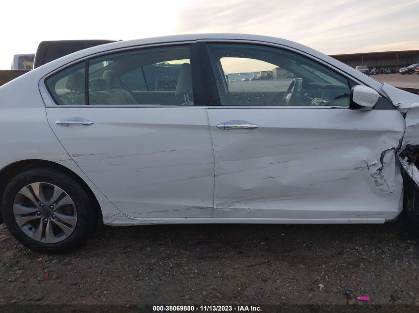 2013 HONDA ACCORD LX - 1HGCR2F38DA276864
