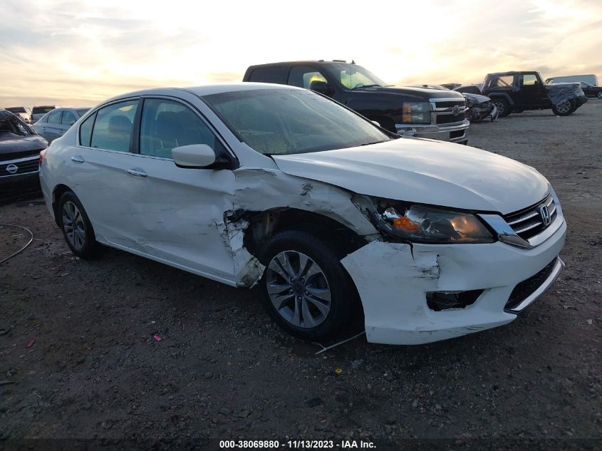 2013 HONDA ACCORD LX - 1HGCR2F38DA276864