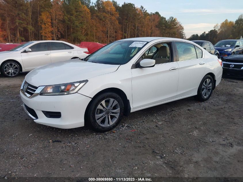 2013 HONDA ACCORD LX - 1HGCR2F38DA276864