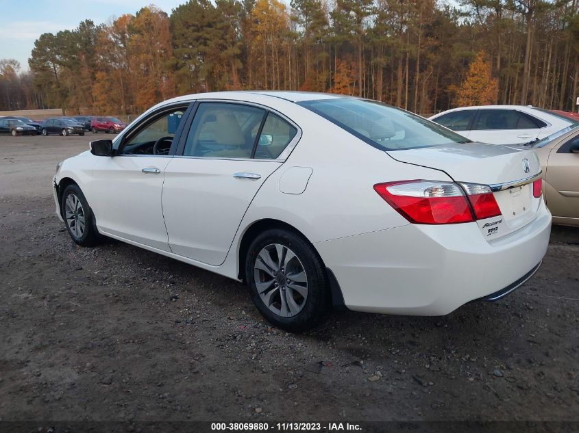 2013 HONDA ACCORD LX - 1HGCR2F38DA276864