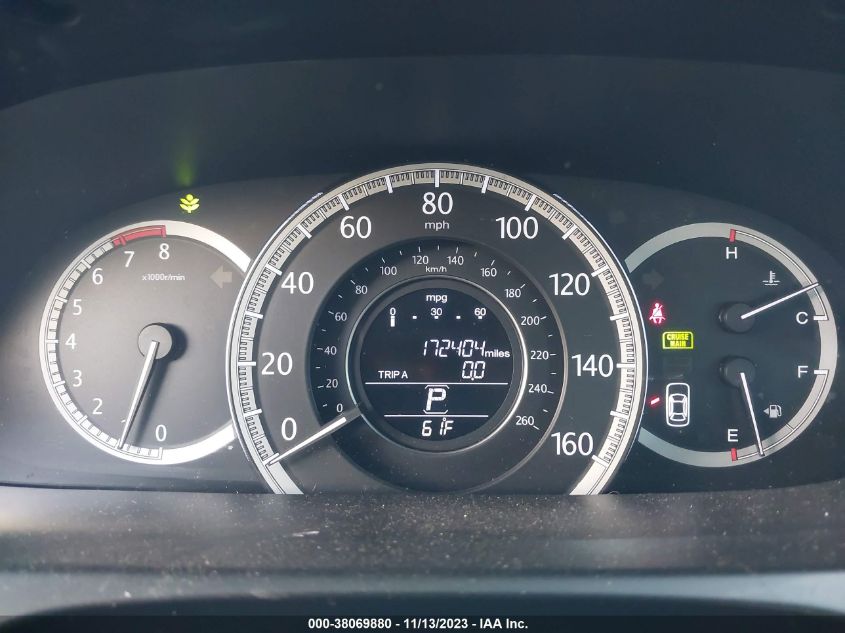 2013 HONDA ACCORD LX - 1HGCR2F38DA276864