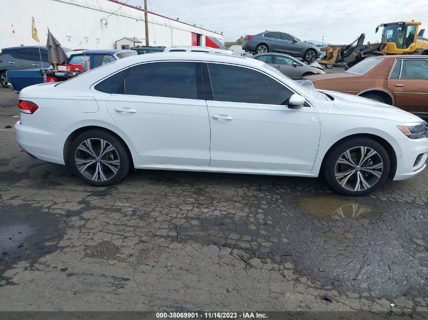 2020 VOLKSWAGEN PASSAT 2.0T SEL - 1VWCA7A33LC007035