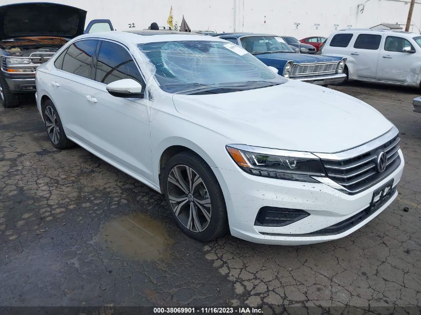 2020 VOLKSWAGEN PASSAT 2.0T SEL - 1VWCA7A33LC007035