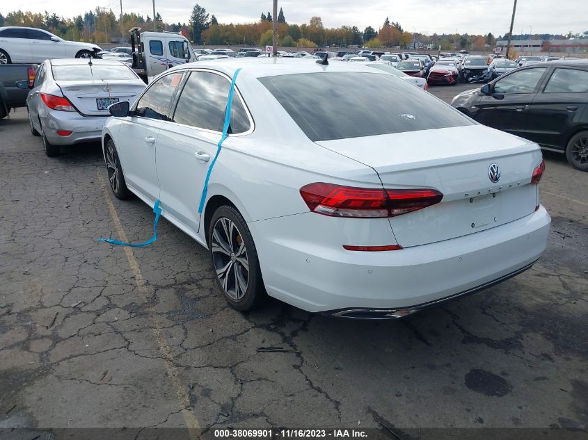 2020 VOLKSWAGEN PASSAT 2.0T SEL - 1VWCA7A33LC007035