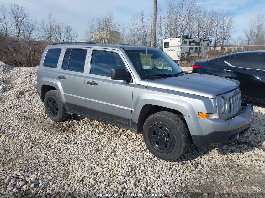 2015 JEEP PATRIOT SPORT - 1C4NJPBA3FD263439