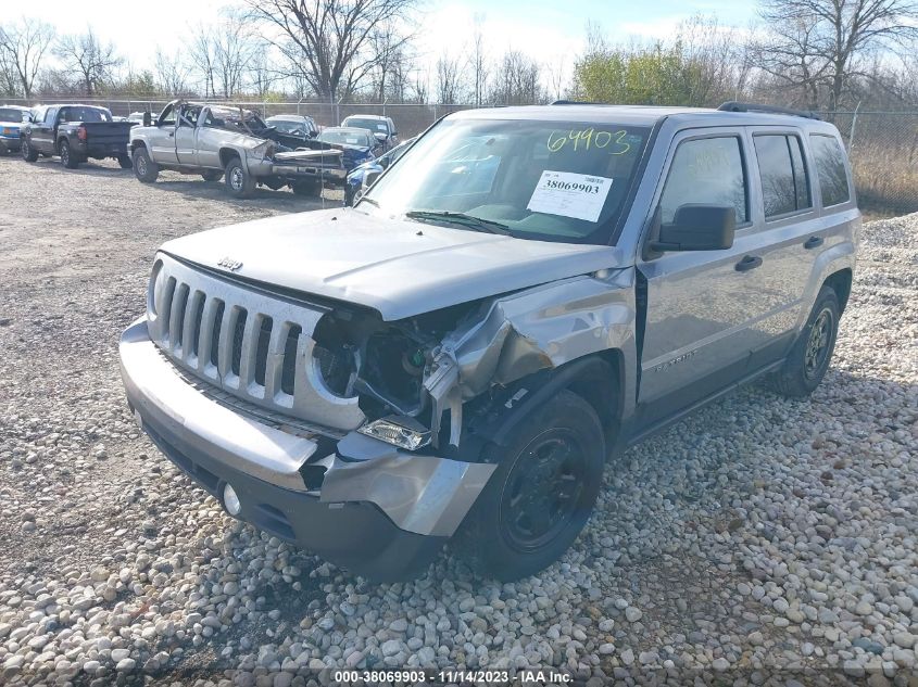 2015 JEEP PATRIOT SPORT - 1C4NJPBA3FD263439