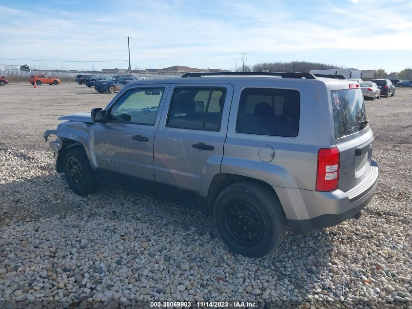 2015 JEEP PATRIOT SPORT - 1C4NJPBA3FD263439