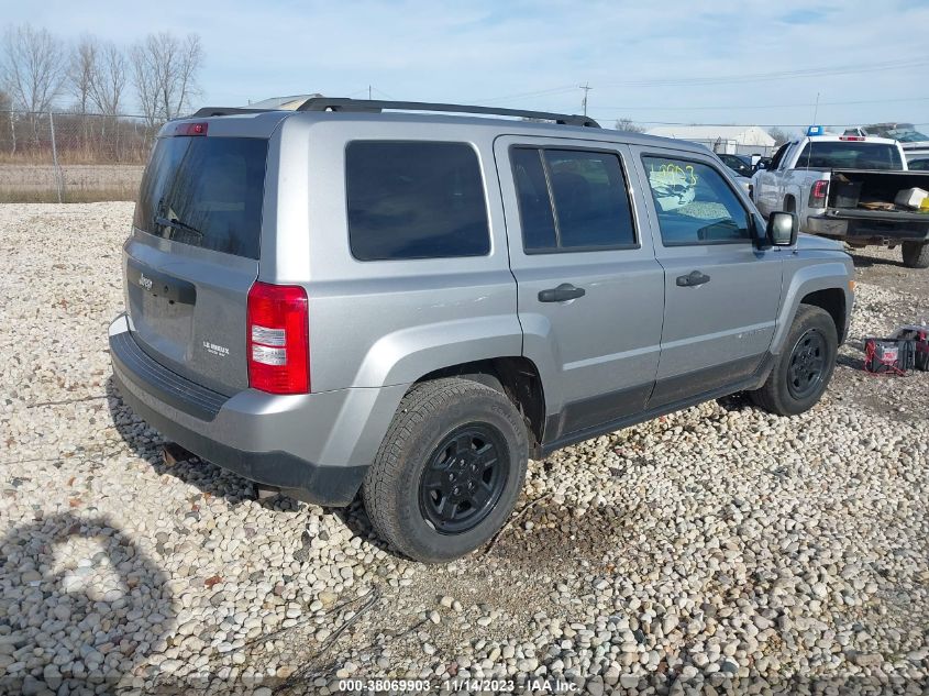 2015 JEEP PATRIOT SPORT - 1C4NJPBA3FD263439