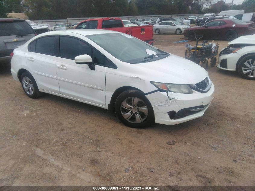 2014 HONDA CIVIC SEDAN LX - 19XFB2F52EE036421