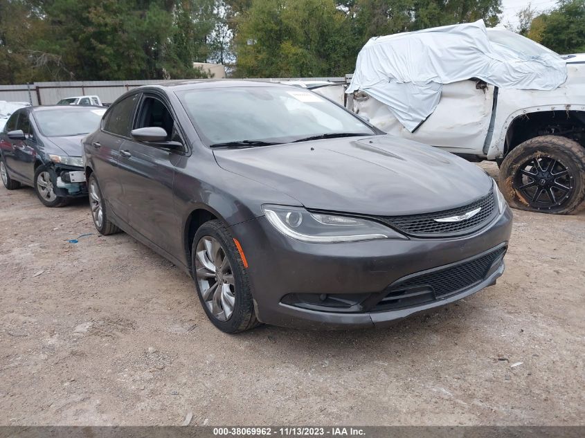 2015 CHRYSLER 200 S - 1C3CCCBB8FN626609