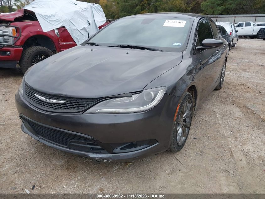 2015 CHRYSLER 200 S - 1C3CCCBB8FN626609