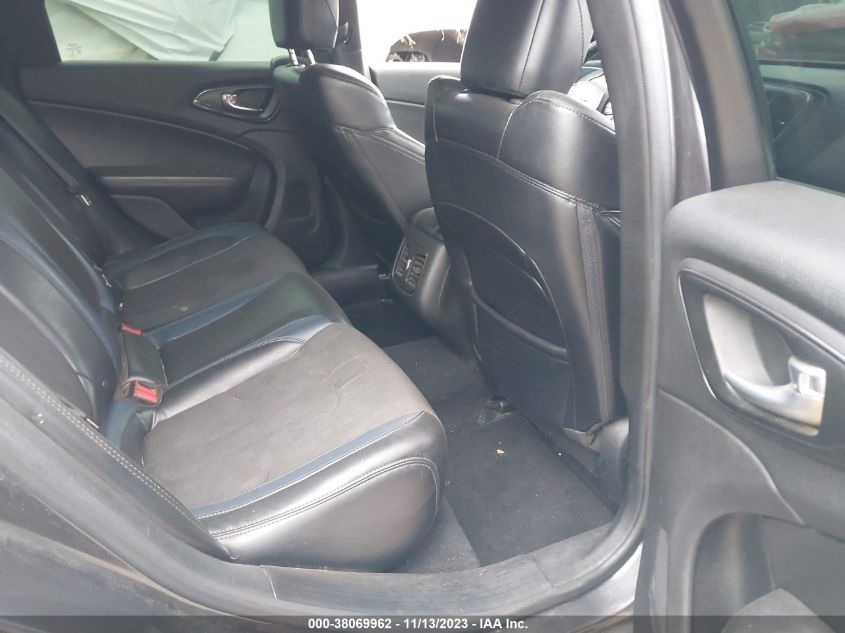 2015 CHRYSLER 200 S - 1C3CCCBB8FN626609