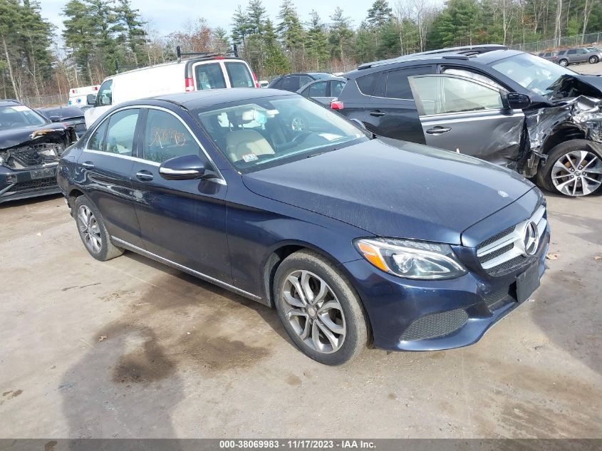 2015 MERCEDES-BENZ C 300 SPORT 4MATIC/LUXURY 4MATIC/4MATIC - 55SWF4KB9FU024594