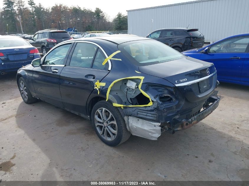 2015 MERCEDES-BENZ C 300 SPORT 4MATIC/LUXURY 4MATIC/4MATIC - 55SWF4KB9FU024594