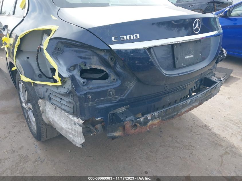 2015 MERCEDES-BENZ C 300 SPORT 4MATIC/LUXURY 4MATIC/4MATIC - 55SWF4KB9FU024594