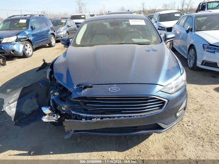 2019 FORD FUSION SE - 3FA6P0HD8KR194881