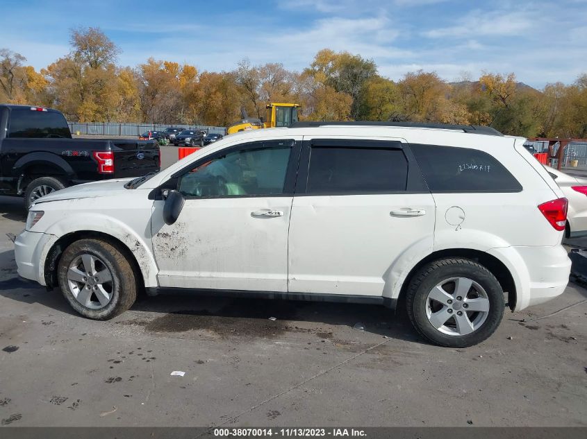 2013 DODGE JOURNEY SE - 3C4PDCAB2DT509021