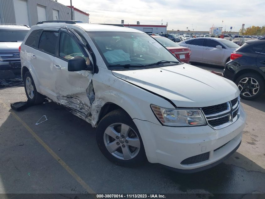 2013 DODGE JOURNEY SE - 3C4PDCAB2DT509021