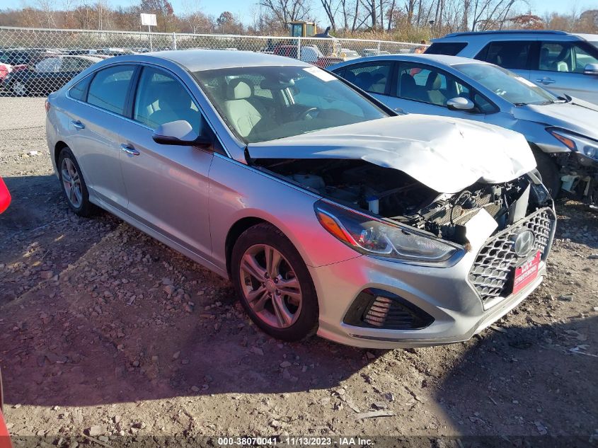 2018 HYUNDAI SONATA SEL+ - 5NPE34AF0JH712066