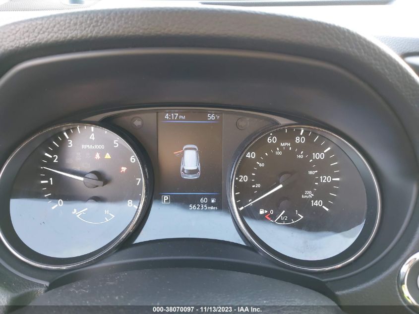 VIN KNMAT2MT5KP542250 2019 NISSAN ROGUE SV