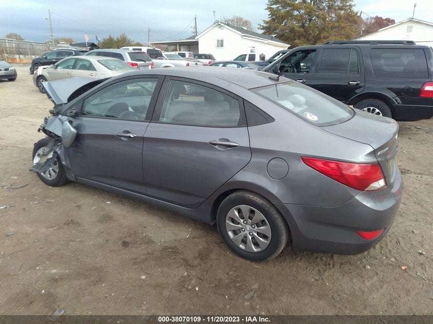 VIN KMHCT4AE2HU270630 2017 HYUNDAI ACCENT SE