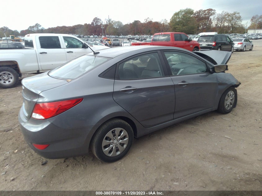 VIN KMHCT4AE2HU270630 2017 HYUNDAI ACCENT SE