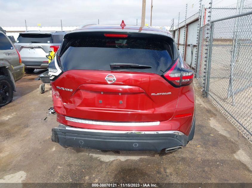 2019 NISSAN MURANO PLATINUM - 5N1AZ2MJXKN120771