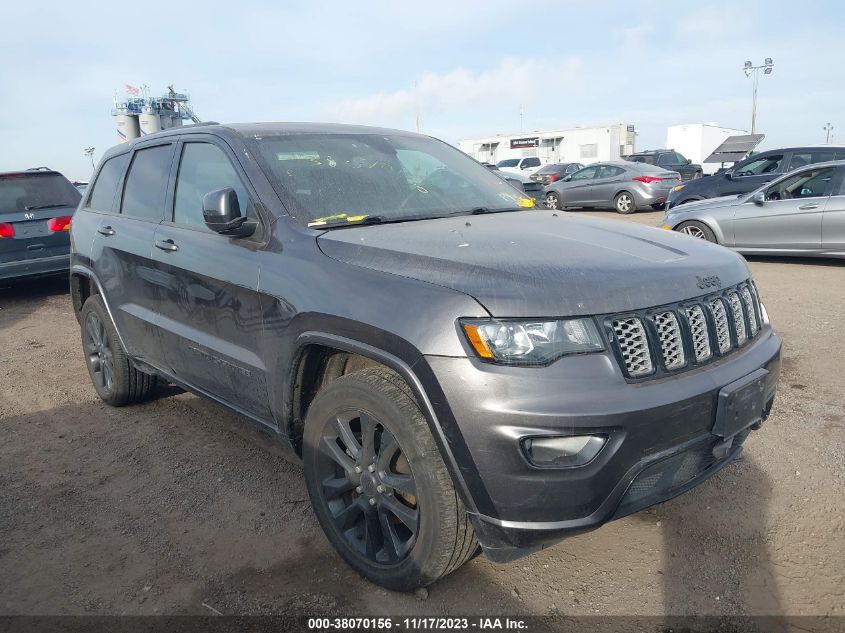 VIN 1C4RJFAG1KC677806 Jeep Grand Cherokee ALTITUDE 4X4 2019