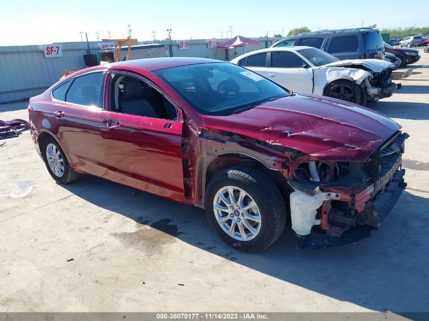 2016 FORD FUSION S - 3FA6P0G76GR354520