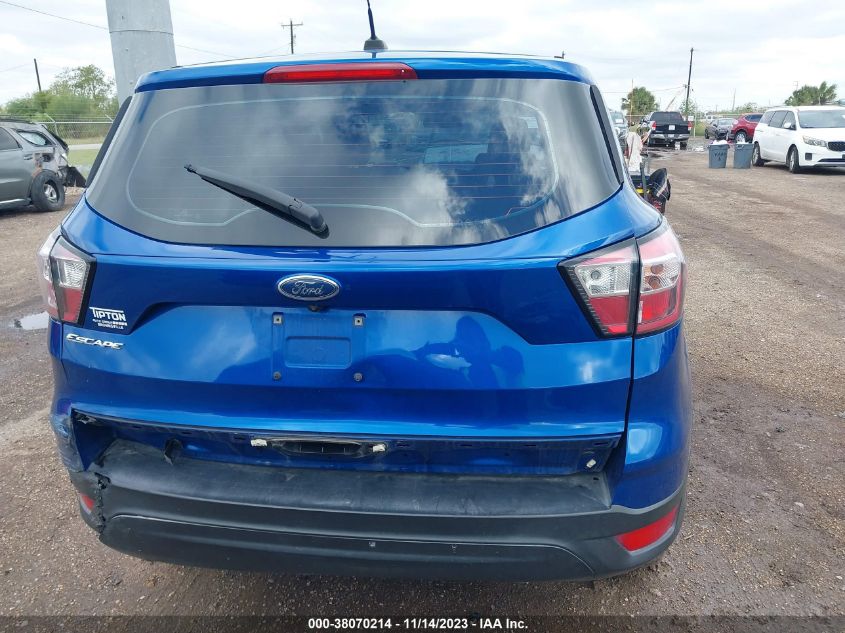 2018 FORD ESCAPE S - 1FMCU0F72JUC86185