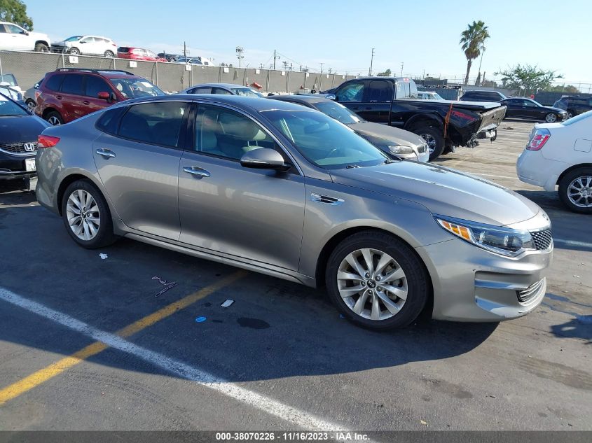 2016 KIA OPTIMA EX - 5XXGU4L3XGG114130